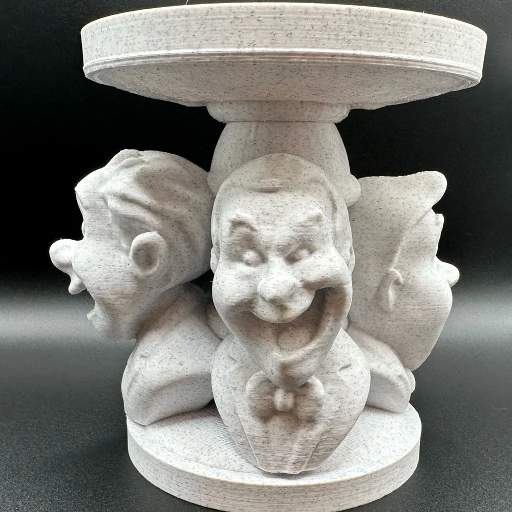 Disney Haunted Mansion Singing Busts Candle Holder Bath & Body Works 3 Wick
